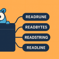 Confronto tra ReadRune, ReadBytes, ReadString e ReadLine in Go