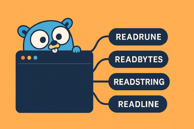Featured image of post Confronto tra ReadRune, ReadBytes, ReadString e ReadLine in Go